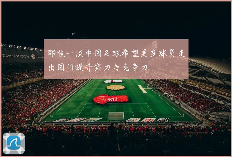 邵佳一谈中国足球希望更多球员走出国门提升实力与竞争力
